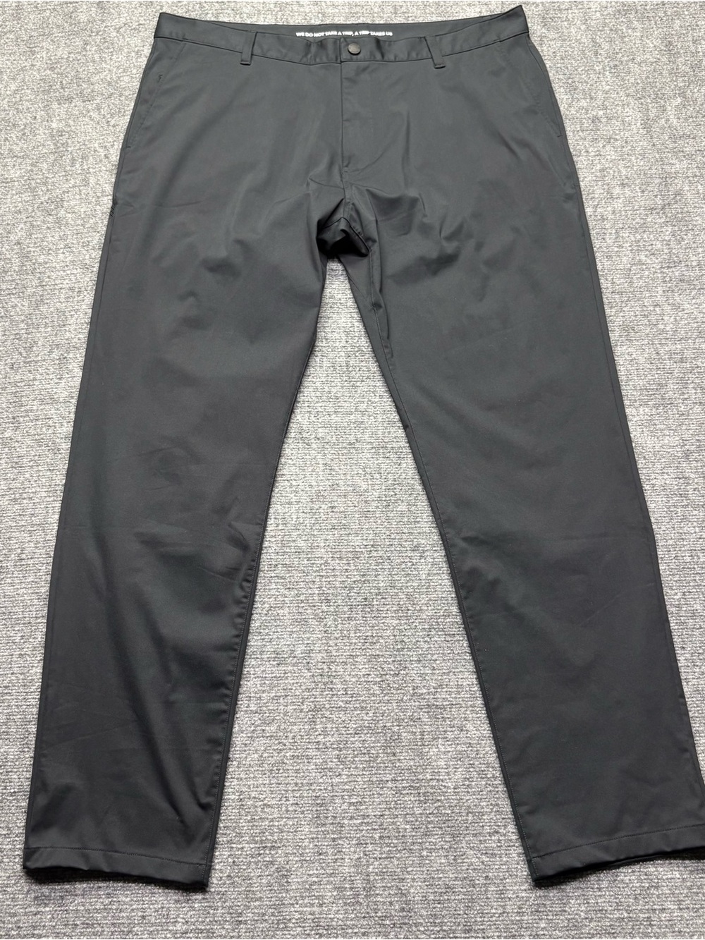 Rhone Commuter Pants Mens 40x32 Black Classic Fit Performance Lightweight Golf